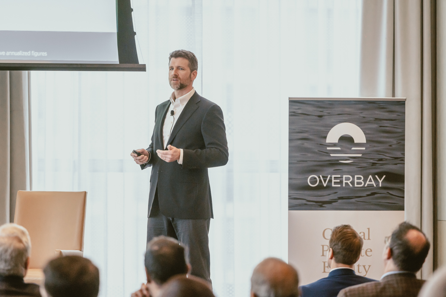 Executive networking at Overbay conference