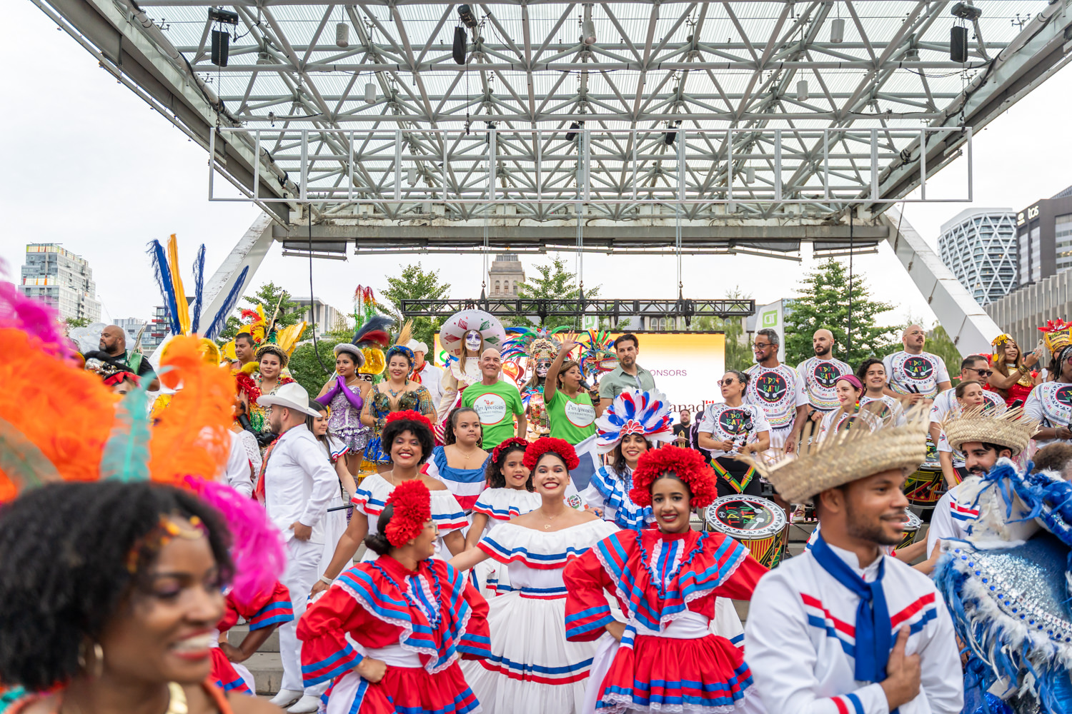 Cultural dancers at Panamerican Food Festival