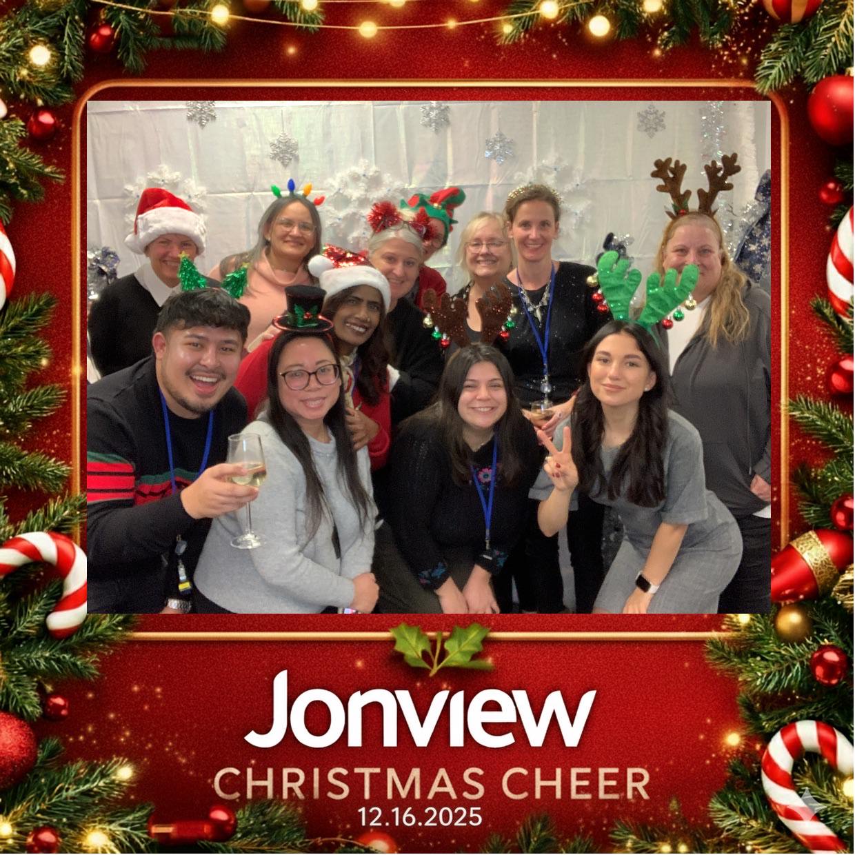 Jonview Christmas Cheer frame