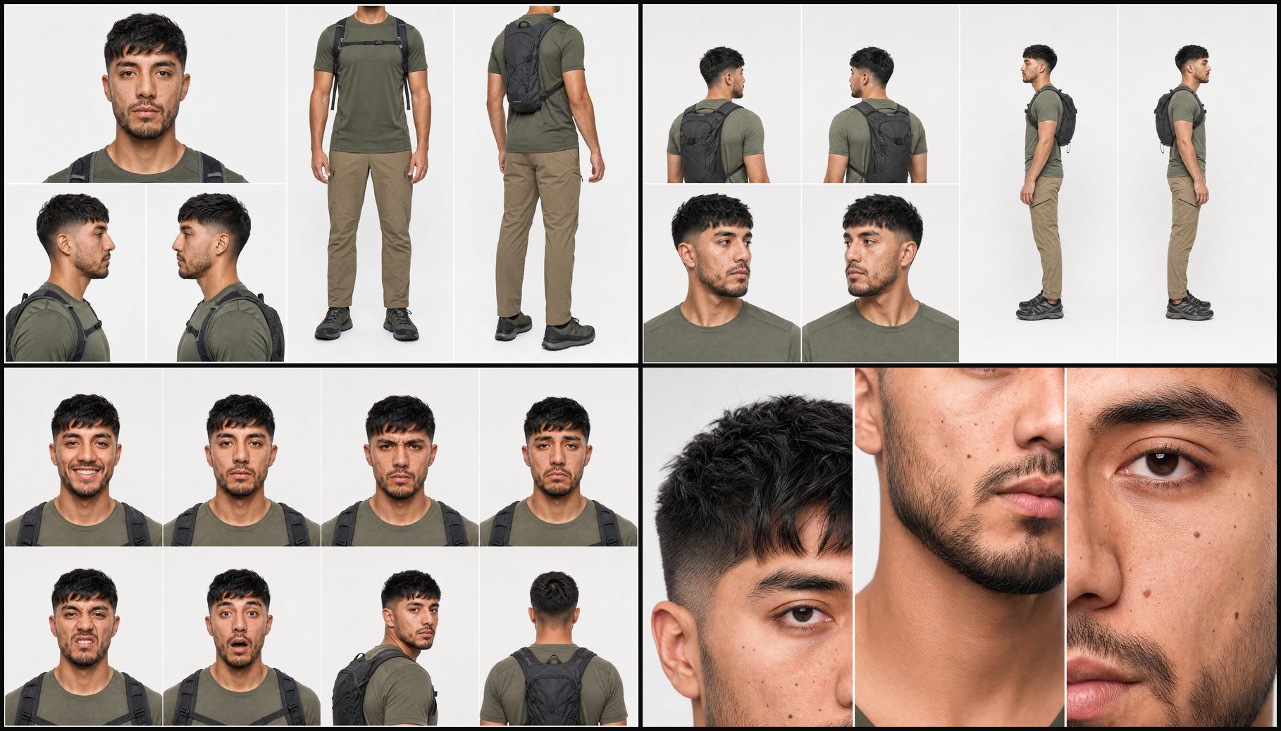 Carlos real-world cast character sheet reference