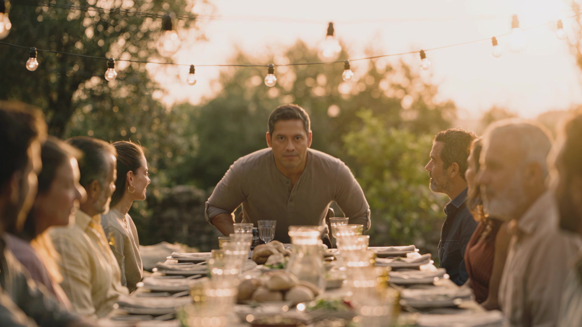 Diego raises a toast breaking the fourth wall scene eleven Latina Beer Acepto