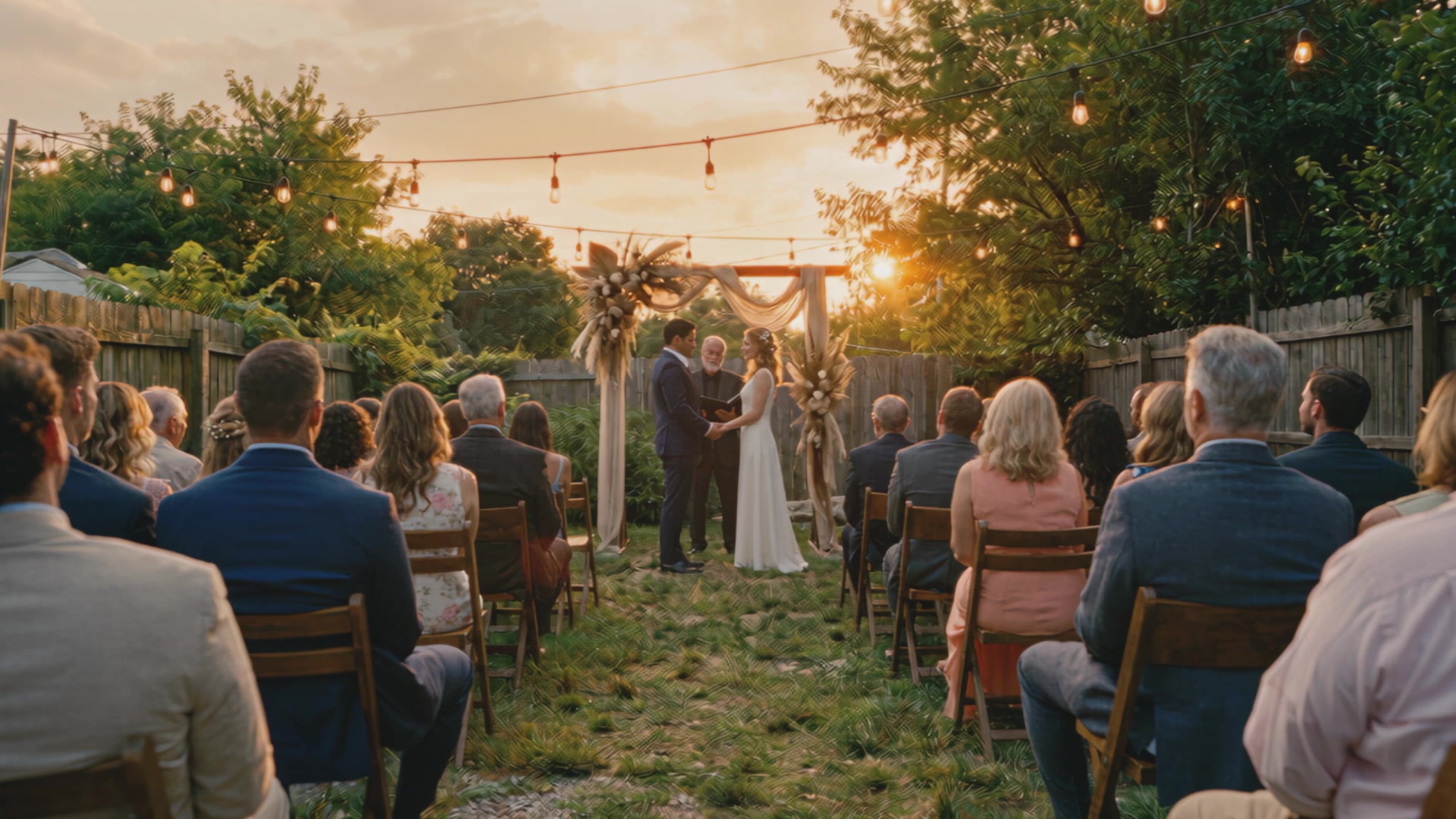 Diego and Claire wedding vows scene seven Latina Beer Acepto