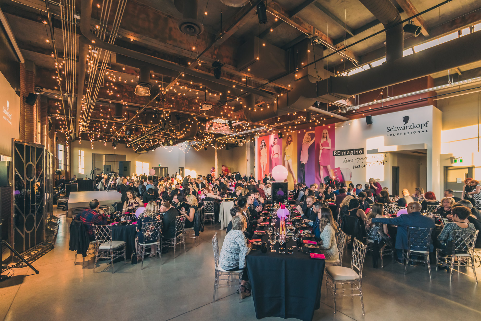 The Symes Schwarzkopf Professional corporate gala